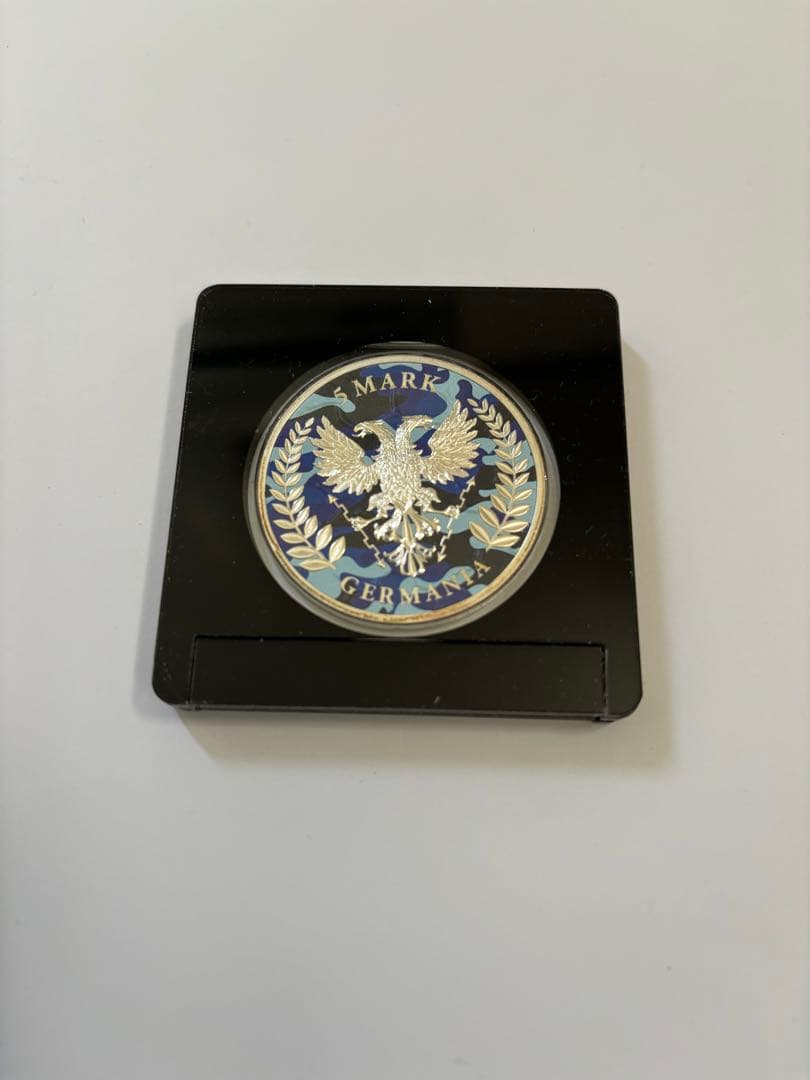 2020 ドイツゲルマニアCAMOUFLAGE 純銀1オンス銀貨