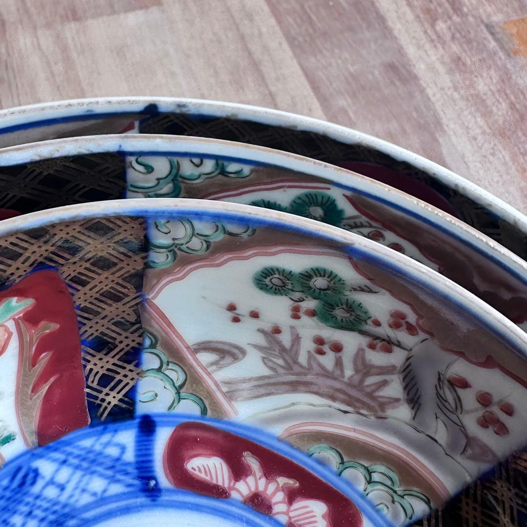 古伊万里 重ね鉢 金彩 骨董 - メルカリ