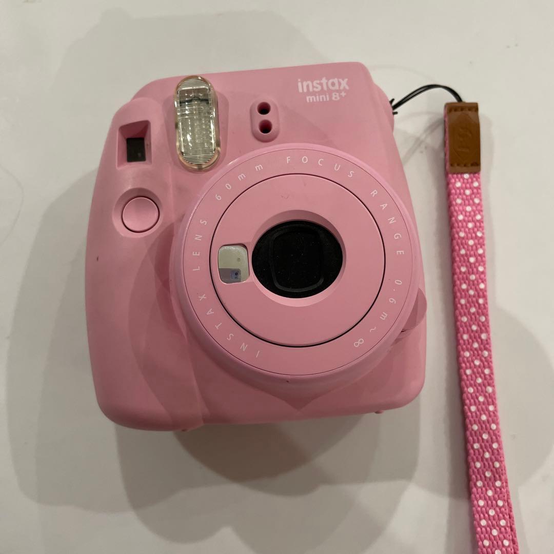 チェキ ピンク instax mini 8+ ジャンク - メルカリ