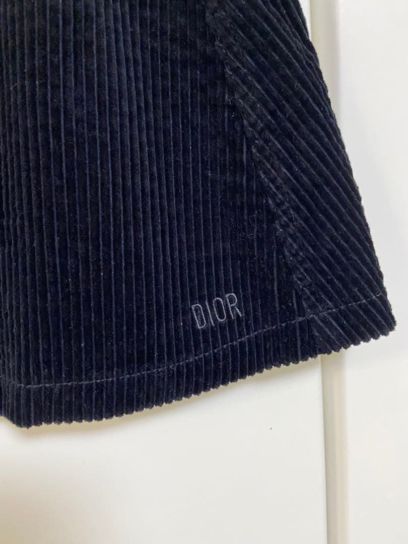 Dior コーデュロイ　ミニスカート