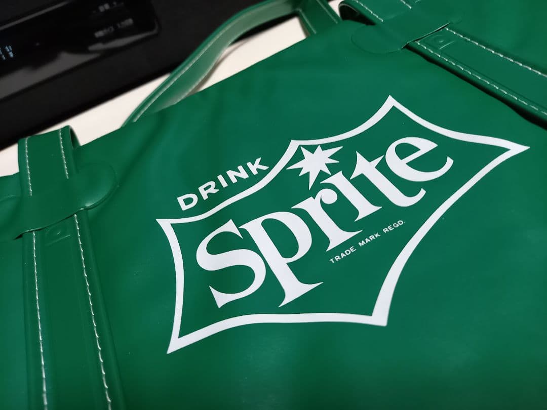 1970's　コカコーラ　スプライト　TIZER　日本製　ノベルティ　バック