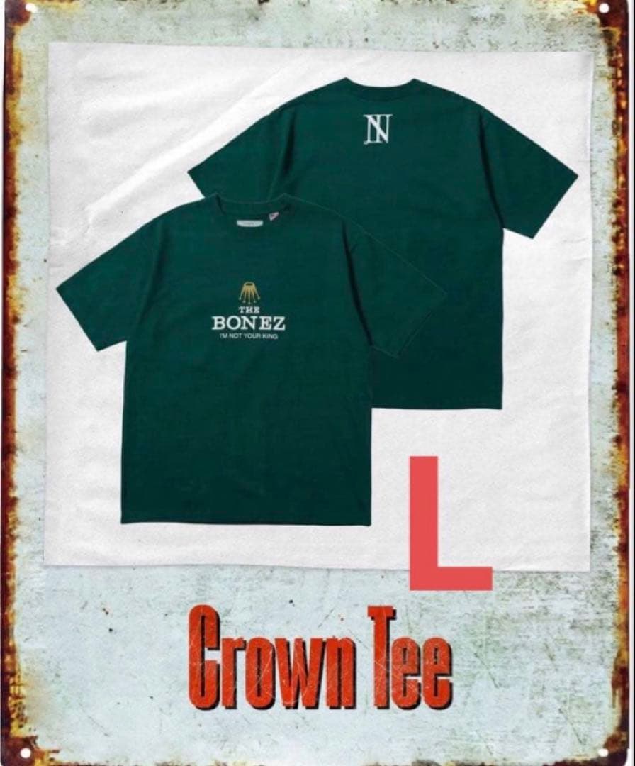 The BONEZ KING Tee Tシャツ XXL 黒 XXL KING THE BONEZ with SHO