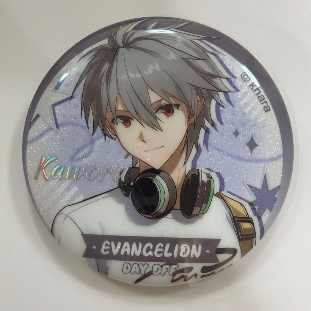 エヴァンゲリオン 中国限定 渚カヲル 缶バッジ - メルカリ