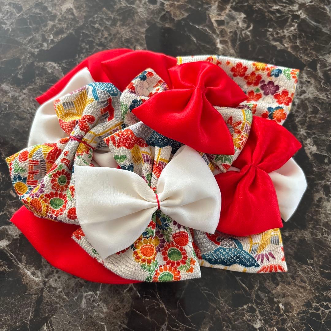 りんりんさま 3点おまとめ 髪飾り ヘッドドレス 七五三 753