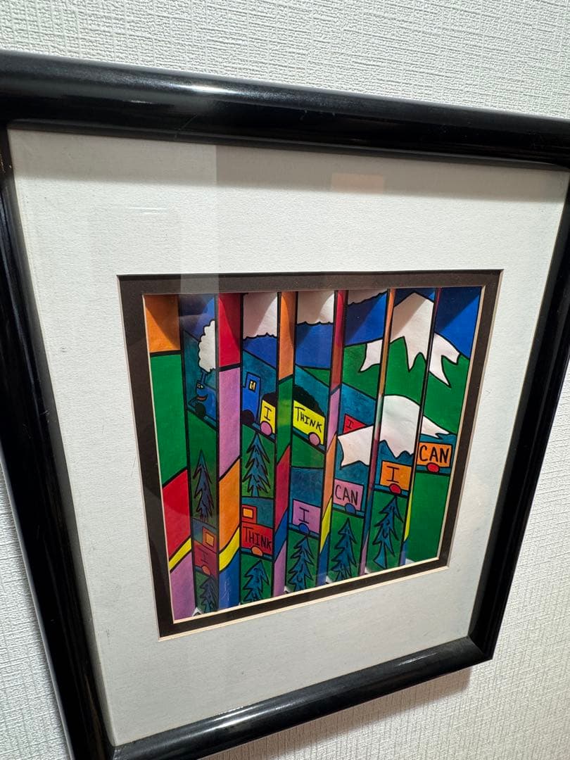 3D アートリトグラフ 「I THINK I CAN」 限定124/180 CAN THINK