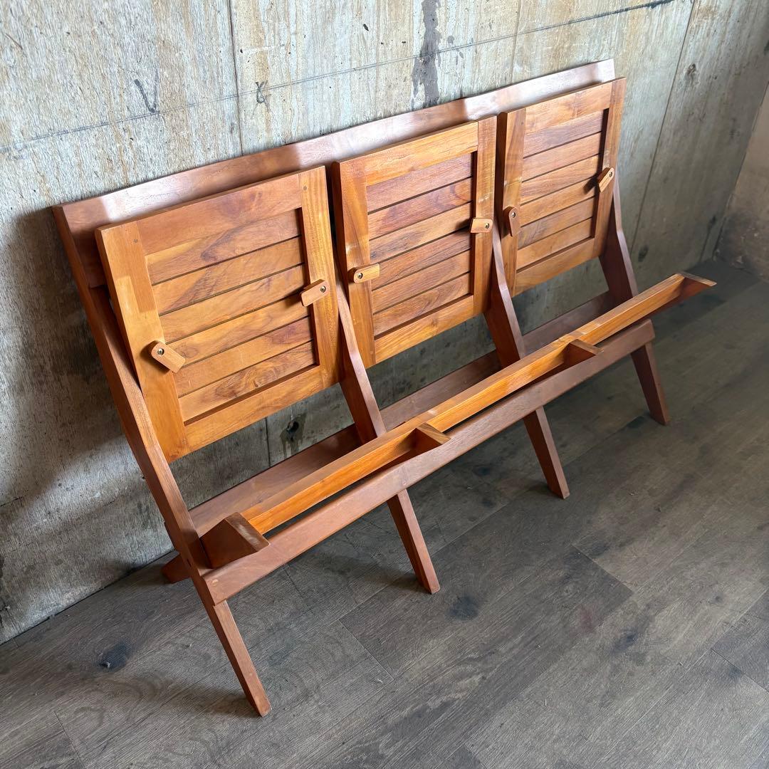 unico PRAD ウニコ ポラード フォールディングベンチ チーク材 廃番