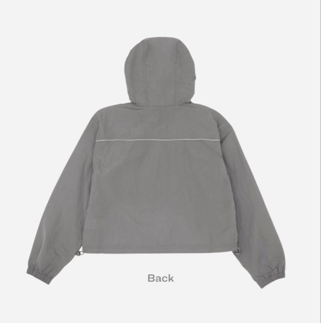 アイドル LE SSERAFIM CROP WIND BREAKER (GY_XL)