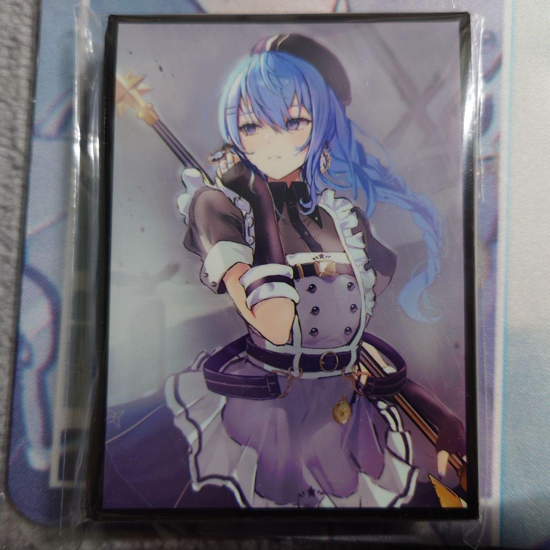 α1 ホロライブ 斧&メイド服 星街すいせい スリーブ&プレイマット