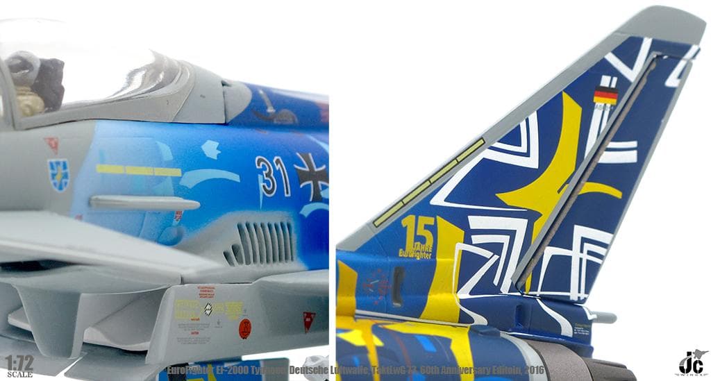 ユーロファイター タイフーン ドイツ 第73戦闘航空団 特別塗装 ダイキャスト
