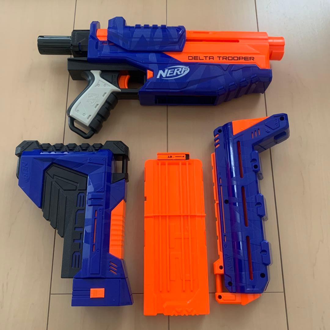 ナーフ（サージファイヤーとデルタトルーパーのセット）ダーツ80個付き