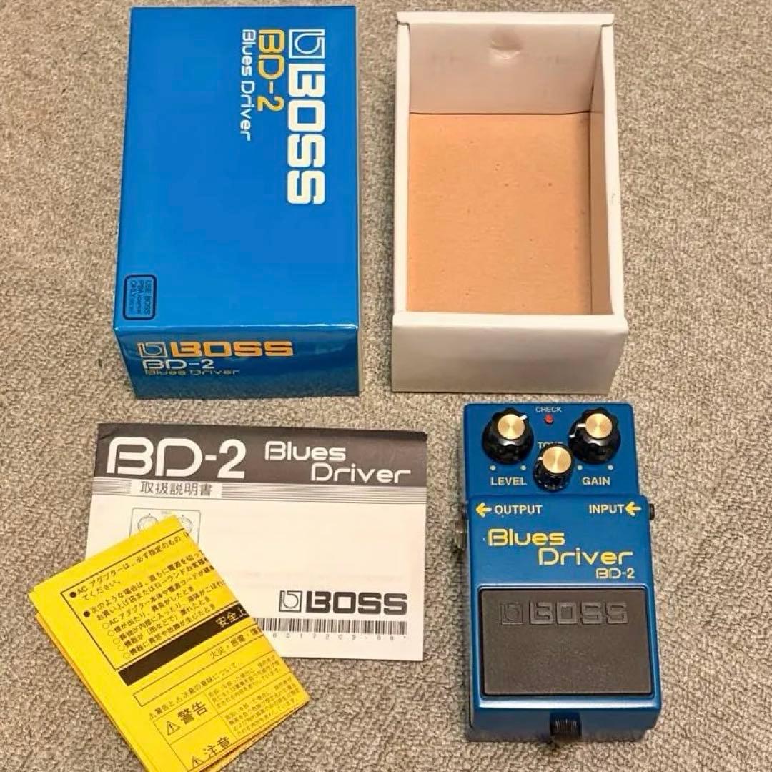 BOSS BD-2 Blues Driver ブルースドライバー【箱・説付き】 - メルカリ