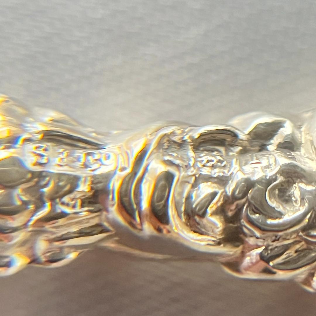 【英国】【純銀ハンドル】 靴べら / ボタンフック 1910年 専用ケース