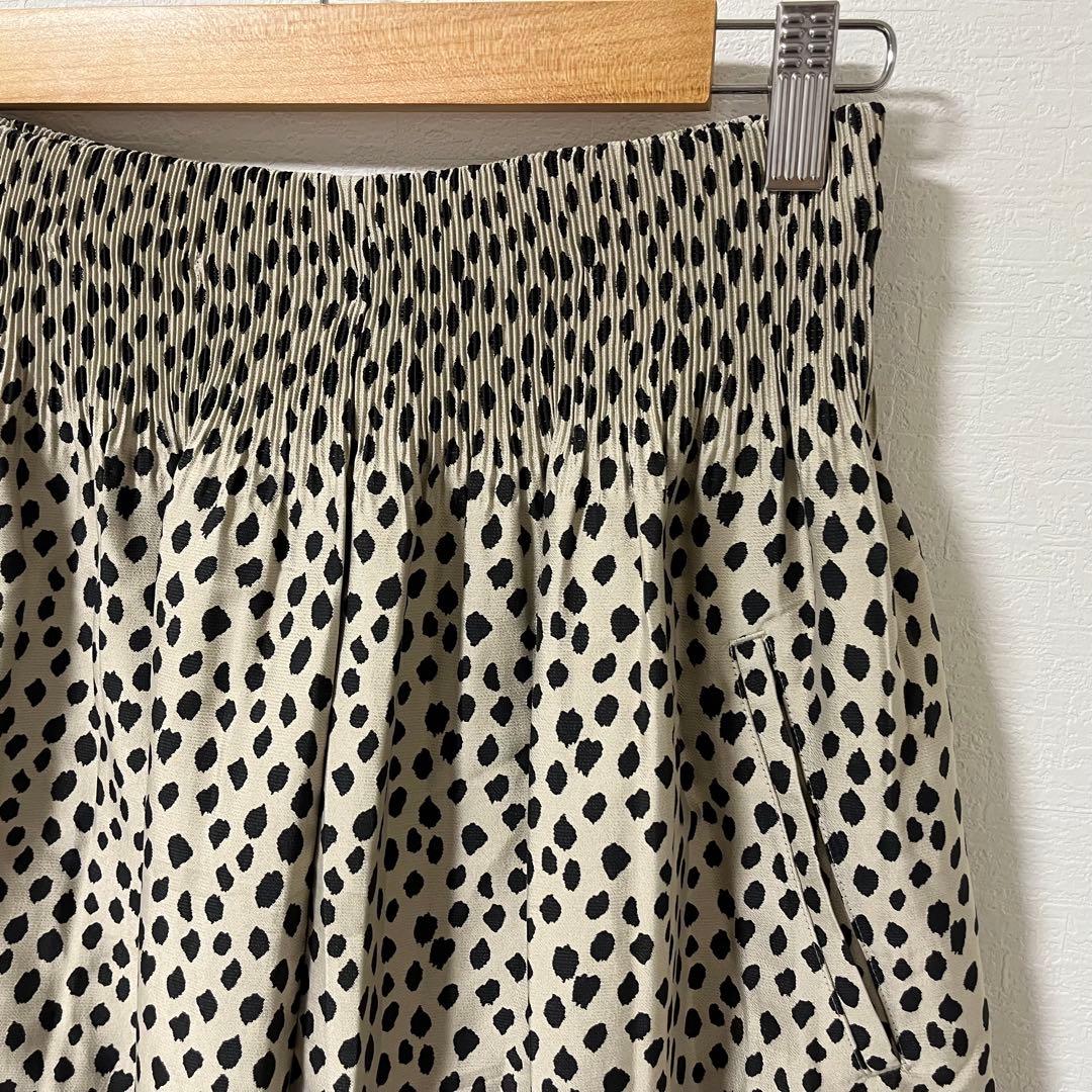 BEARDSLEY レオパードジャガードキュロット