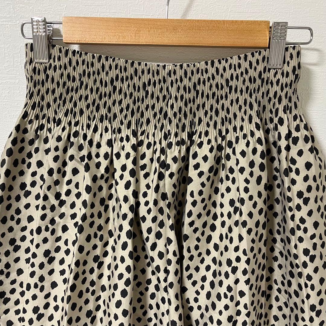 BEARDSLEY レオパードジャガードキュロット