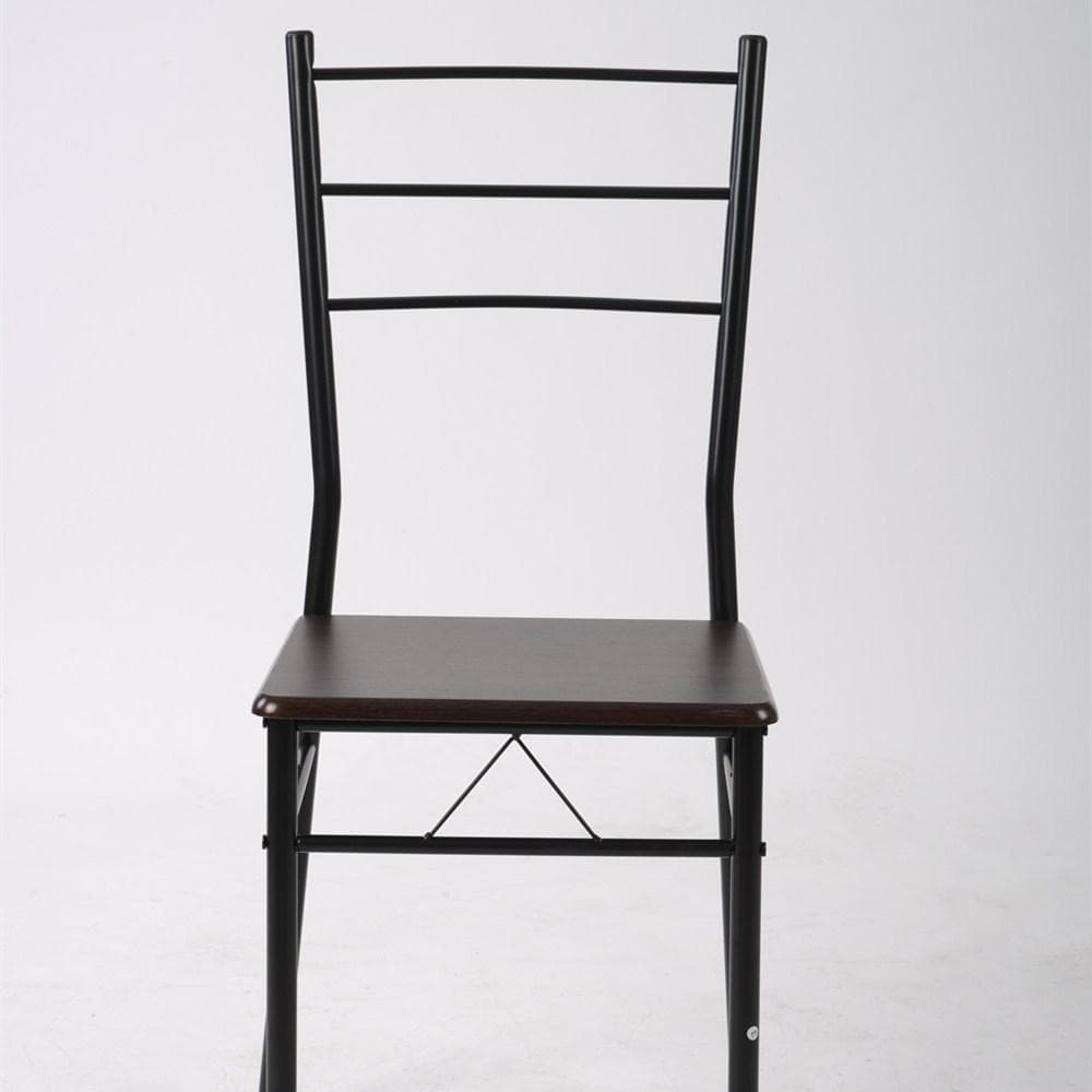 超人気！2人掛けテーブル＆チェア おしゃれ 北欧風 コンパクトセット　BROWN