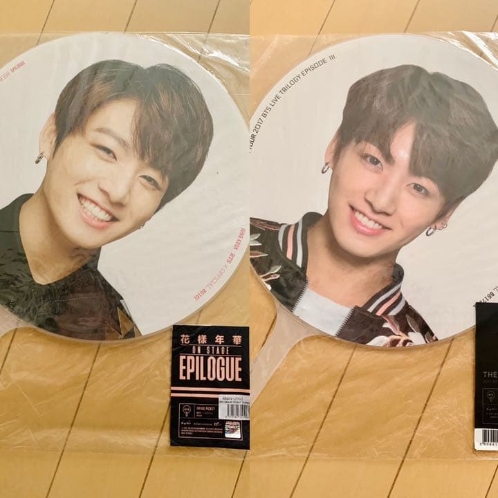 BTS うちわ JUNGKOOK ジョングク 10枚 セット アンカバ