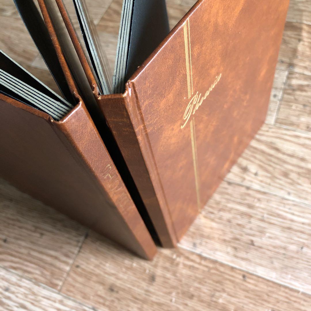 ブランド品な切手ストックブック2冊218×160mm各12ページ6段