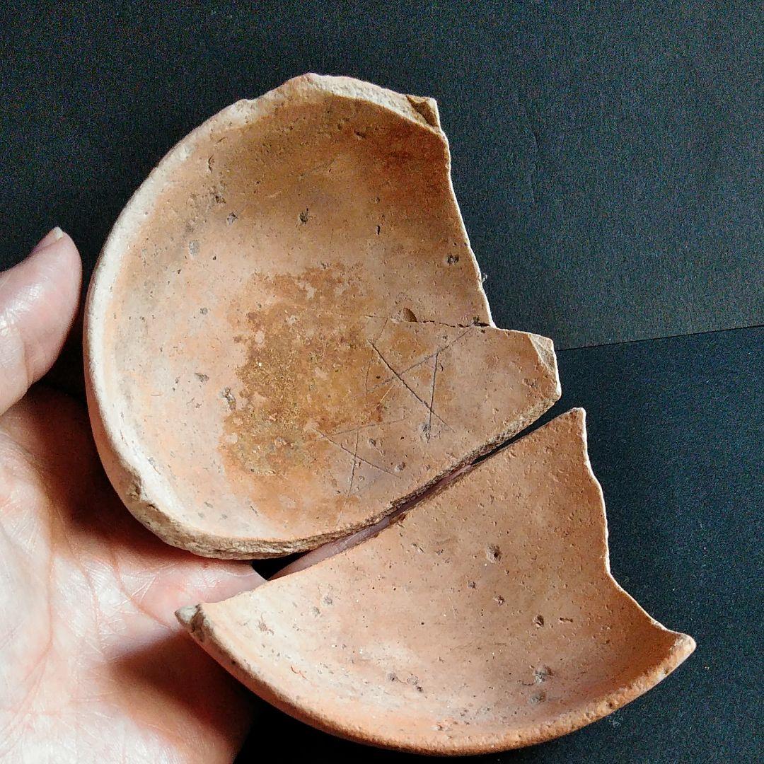古代日本 弥生式土器 素焼き土器 本物 田手川 吉野ヶ里遺跡 - メルカリ
