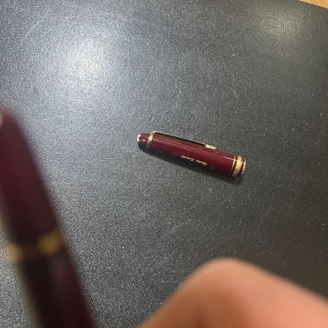 モンブラン ワインレッド 万年筆　14k 585