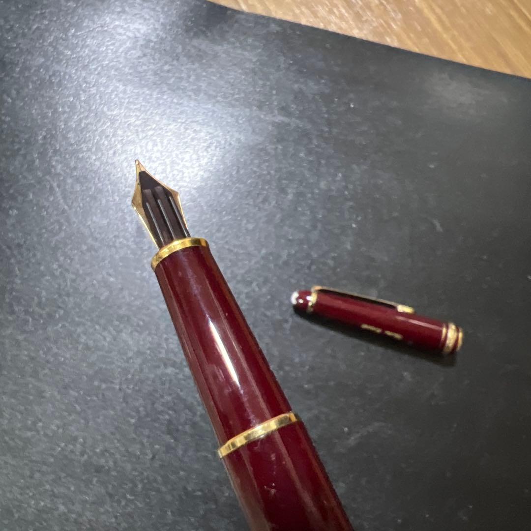 モンブラン ワインレッド 万年筆　14k 585
