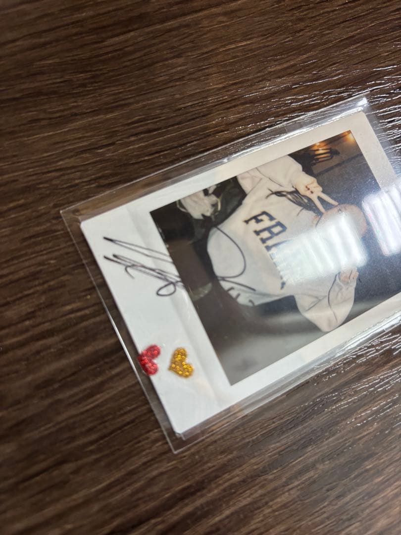 kara ハラ サイン入りチェキ karasia