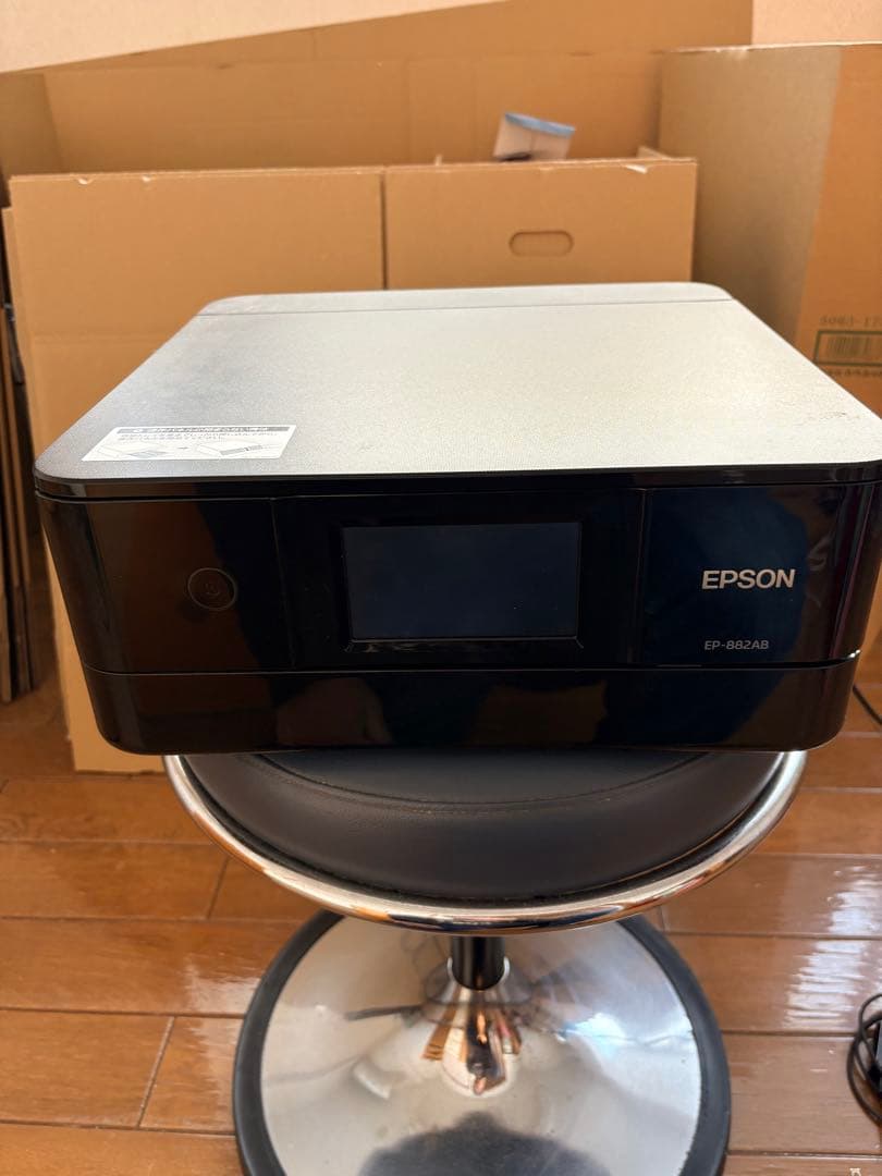 EPSON EP-882AB インクジェットプリンター - メルカリ