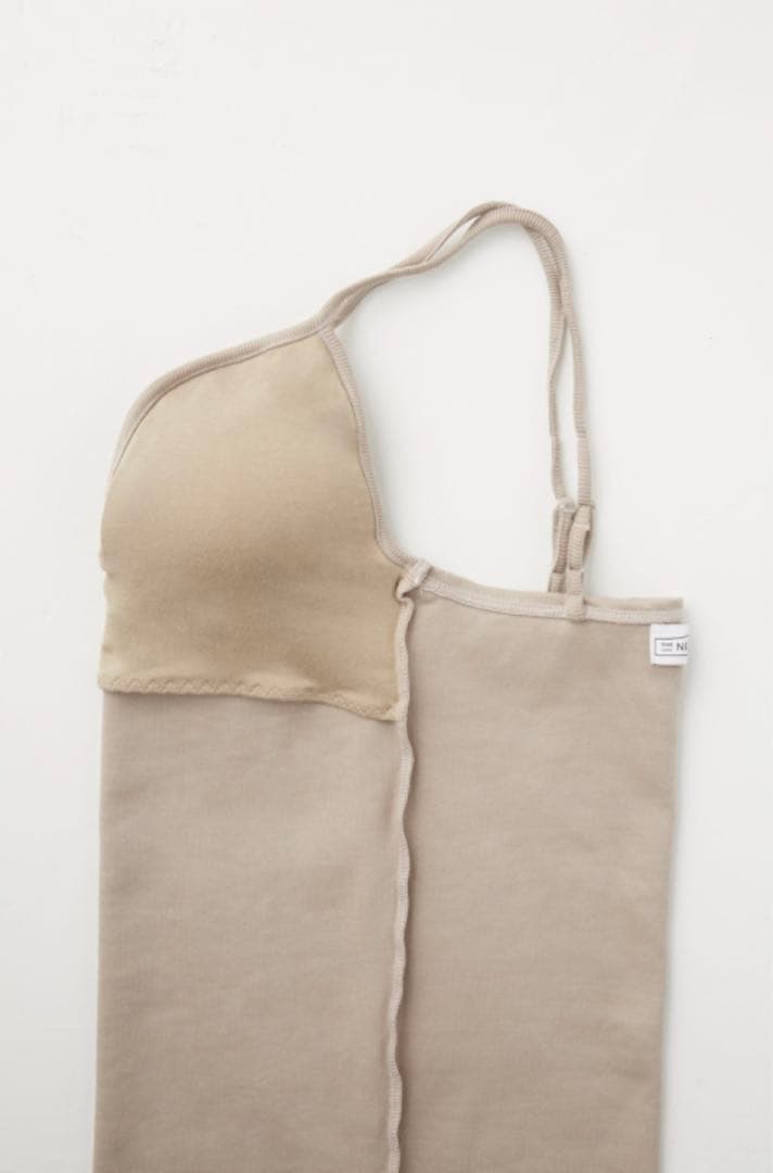 THENEWHOUSE PEONY CAMISOLE ベージュ　ブラトップ