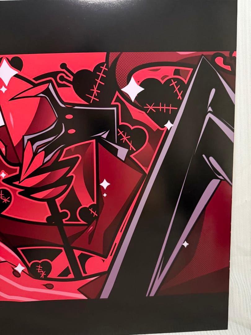 ハズビンホテル Hazbin hotel アラスター バレンタイン ポスター ハズ