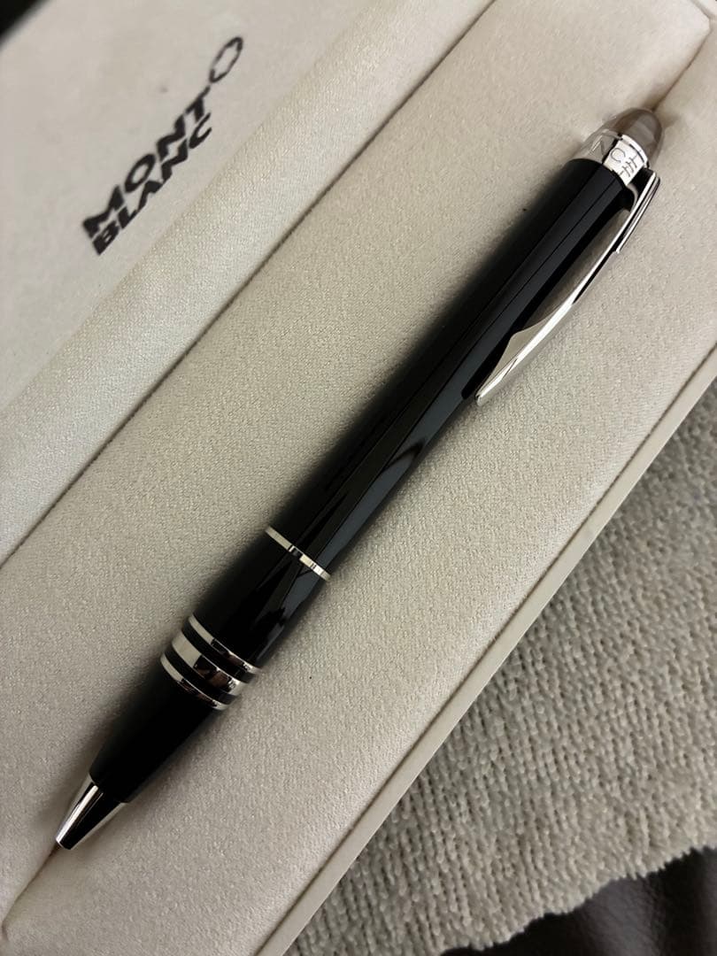 ◾️モンブラン◾️スターウォーカーボールペン◾️ミッドナイトブラック◾️筆記良好◾️化粧箱