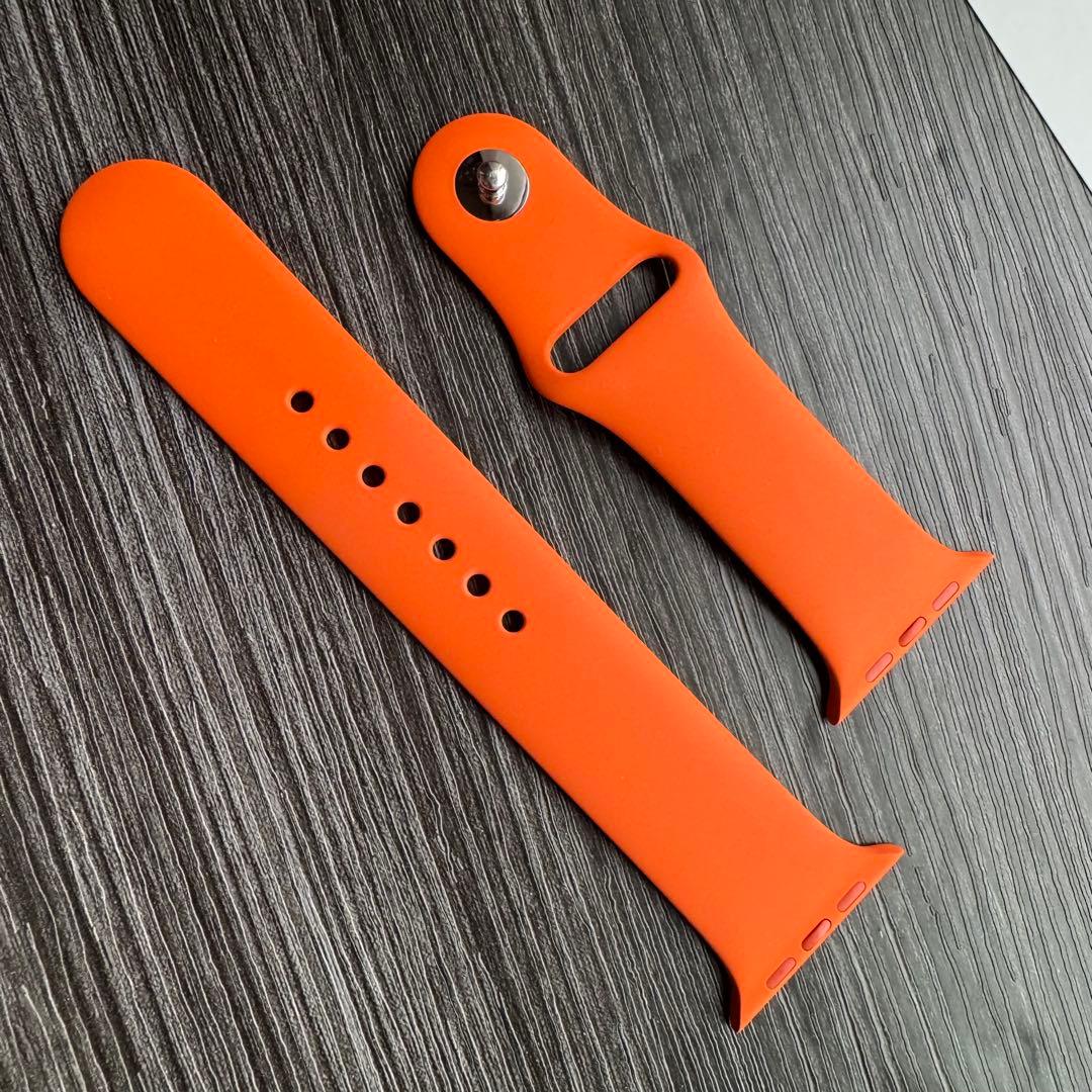 2630 ほぼ未使用　Apple Watch エルメス　オレンジ　スポーツ