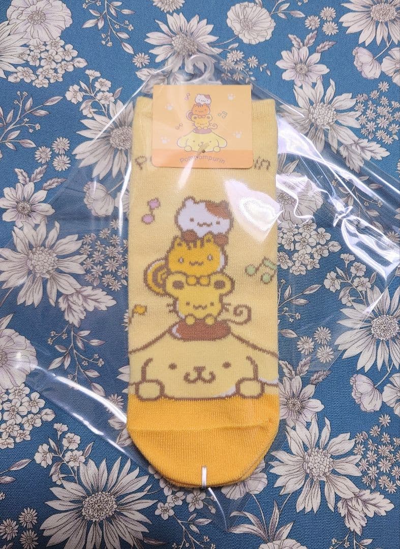 ポムポムプリン　ぬいぐるみ　レア　５個セット（新品未使用）おまけ付き♡