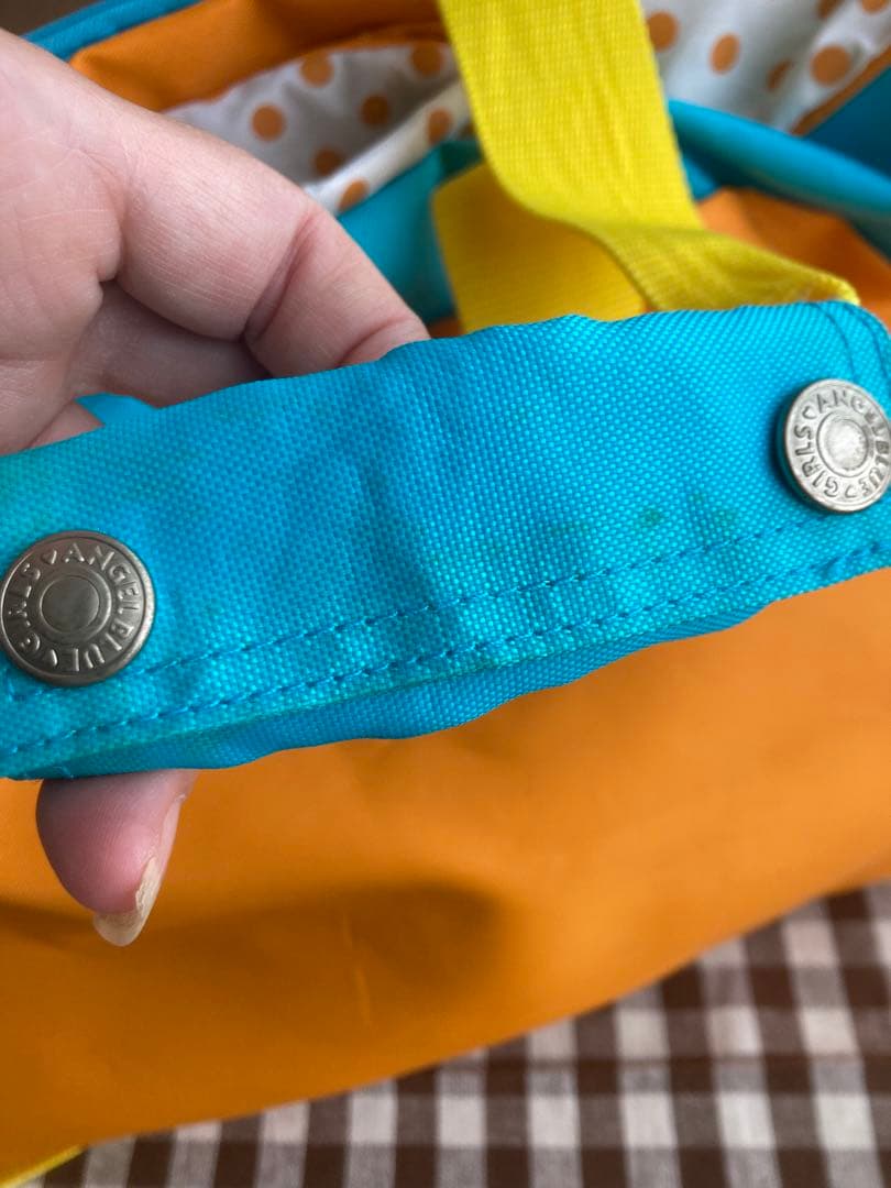 d*3様 エンジェルブルーナカムラくんスポーツバック 修学旅行 旅行カバン