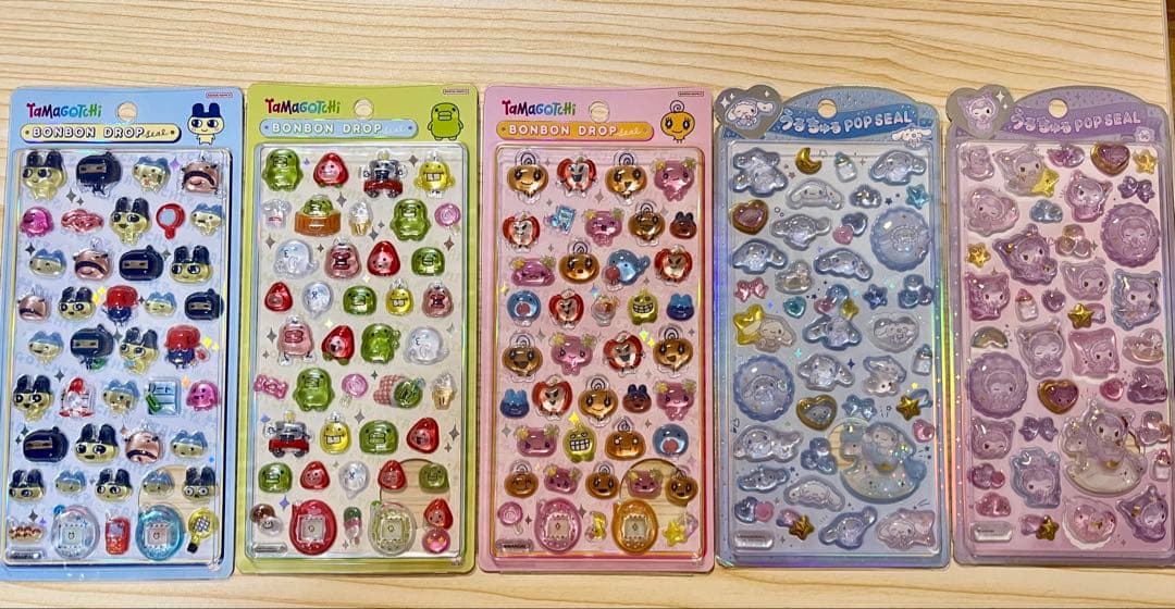 正規品 たまごっちボンボンドロップ シール/サンリオうるちゅるシール