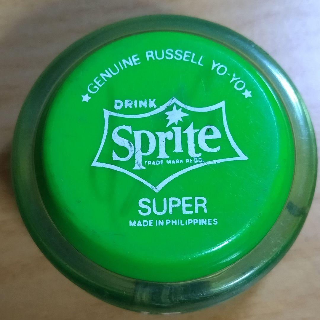 スーパーヨーヨー 2個セットコカコーラ スプライト 薄いサイン入り 当時物 希少