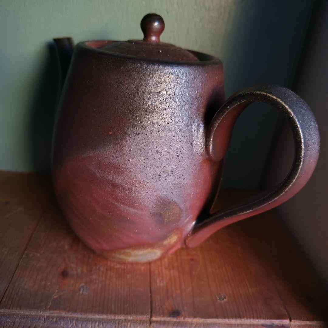 備前焼 急須 後楽窯 堀川南山 ティーポット 茶道具 茶器 岡山伝統工芸