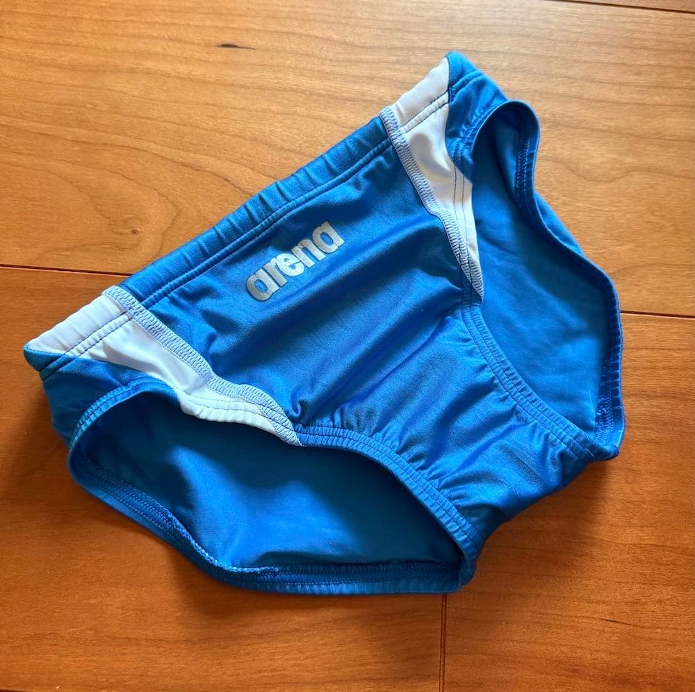 水球ヤンキース】arena x-PYTHON スカイブルー 140 競パン - メルカリ