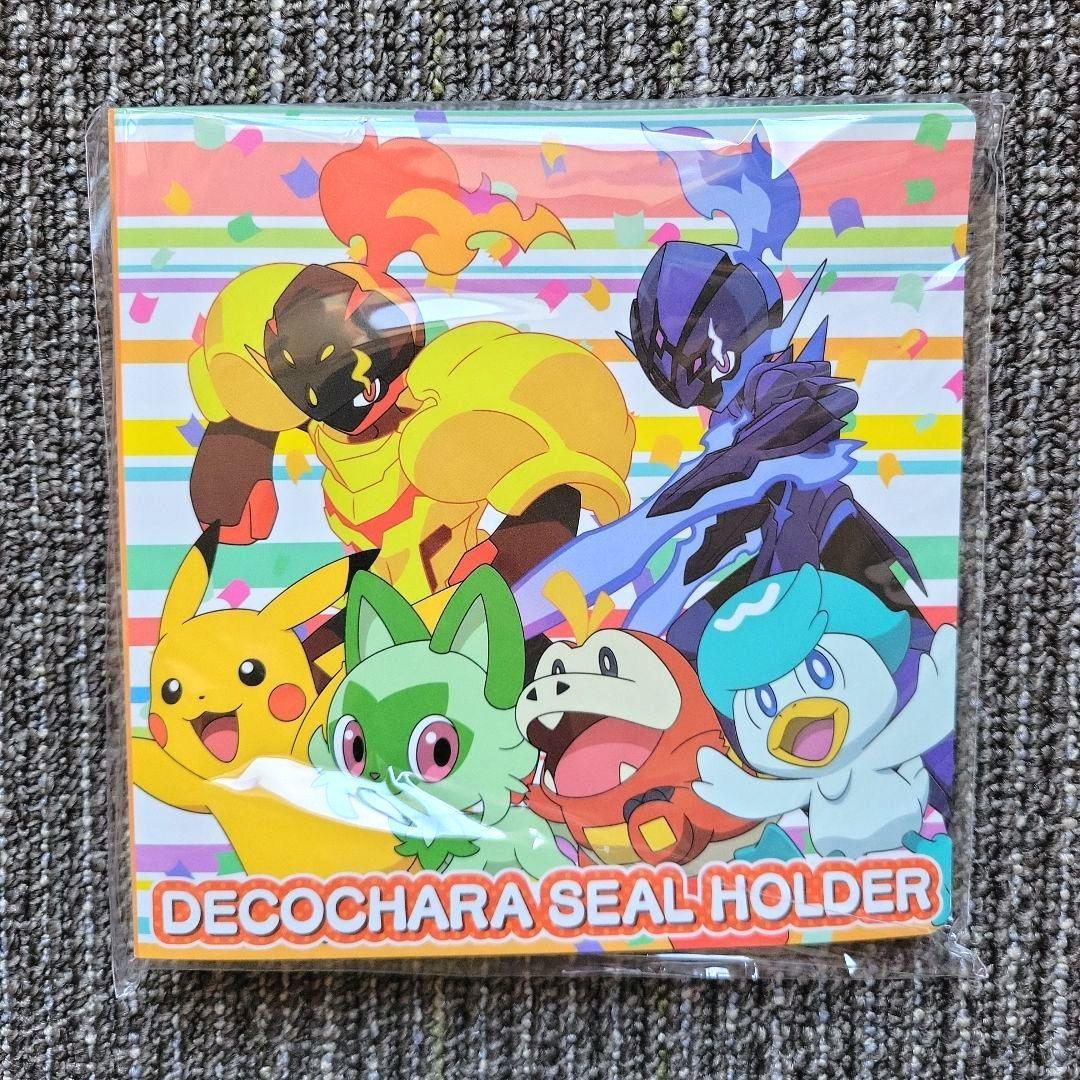 レア☆ポケットモンスター☆ デコキャラシールホルダー ポケモンパン