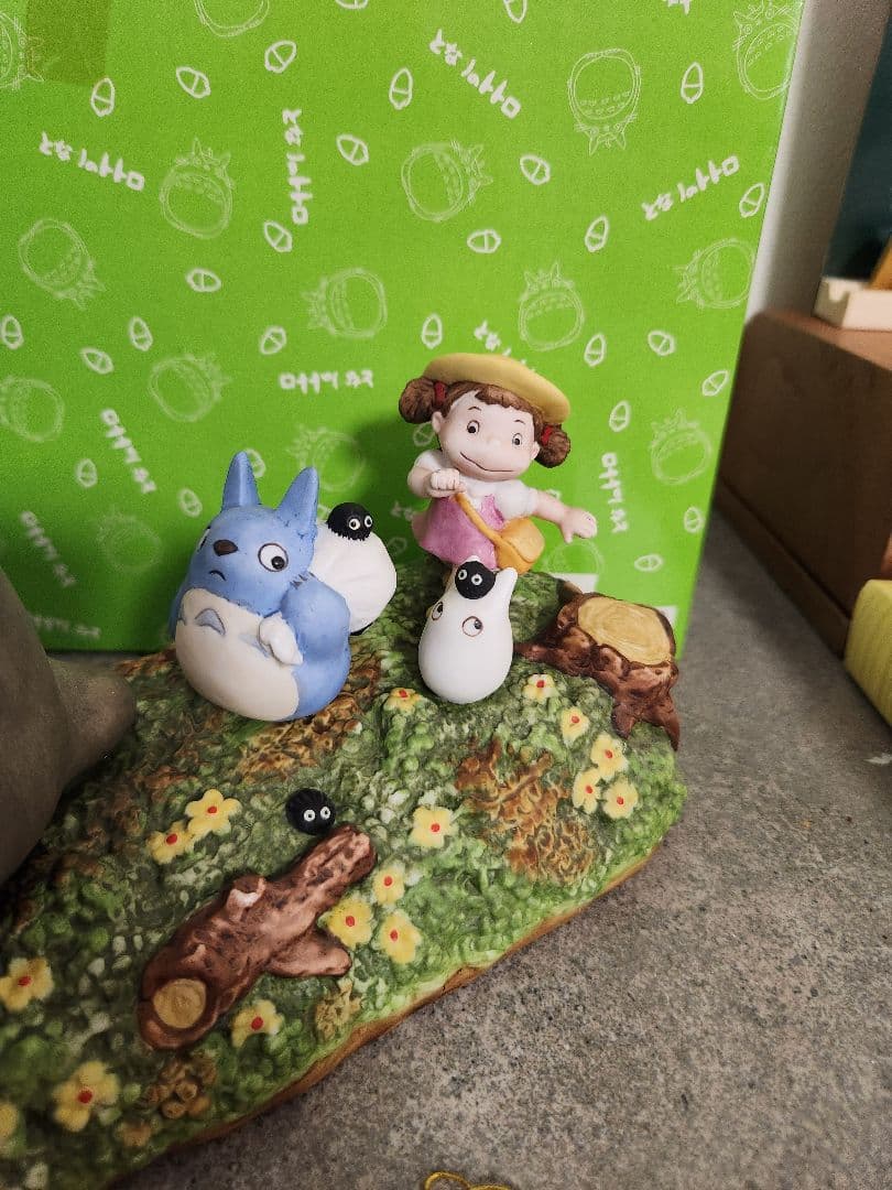 となりのトトロ】トトロ さんぽ オルゴール ジブリ 陶器 【となりの