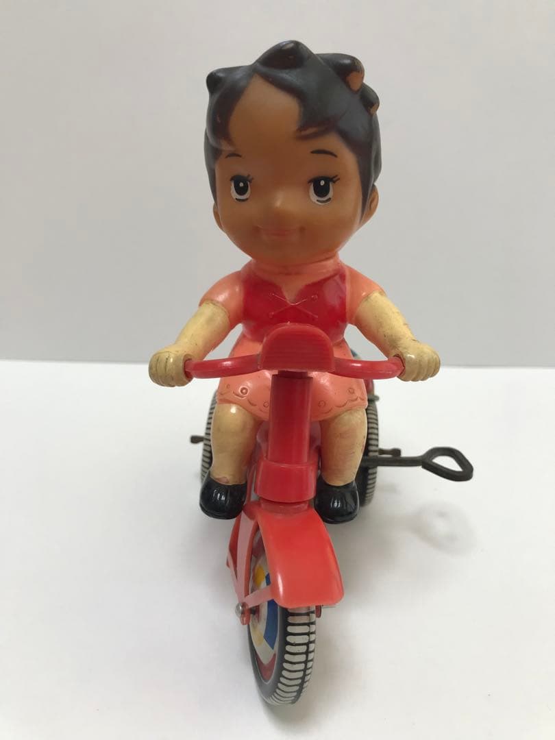 アルプスの少女ハイジ ソフビ・ブリキ三輪車　I. 976
