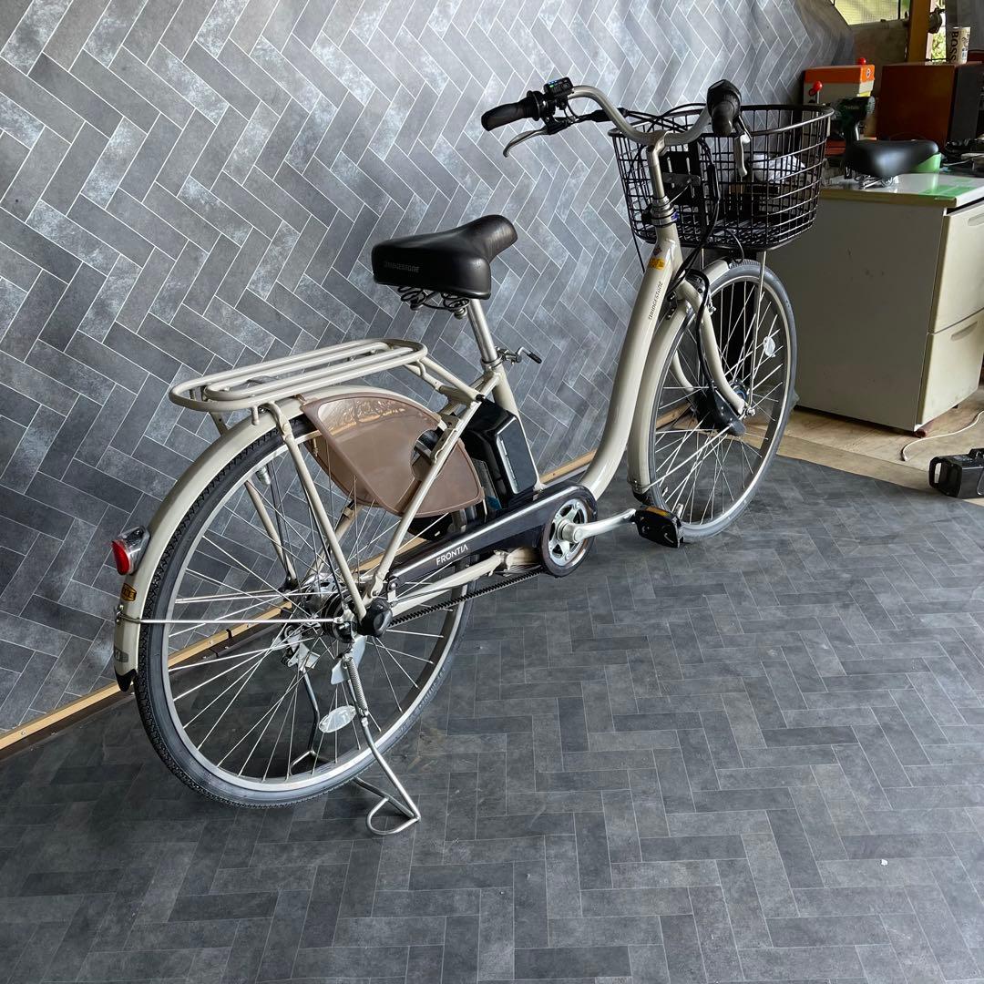 FRONTIA シティタイプ 電動アシスト自転車 グレー