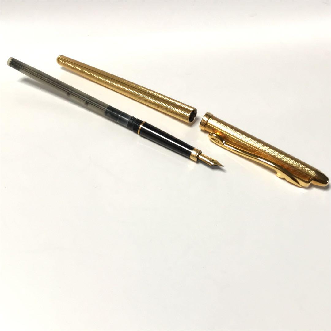 希少 セーラー万年筆 SAILOR 純金 24金 24k ゴールド 細身 日本製