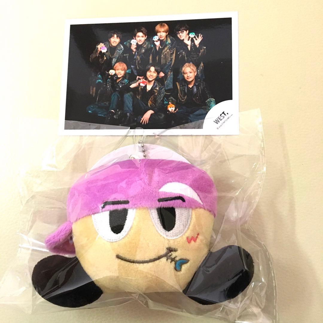 WEST. むらさきのヤツ ぶらさげるヤツ はぴぬい - メルカリ