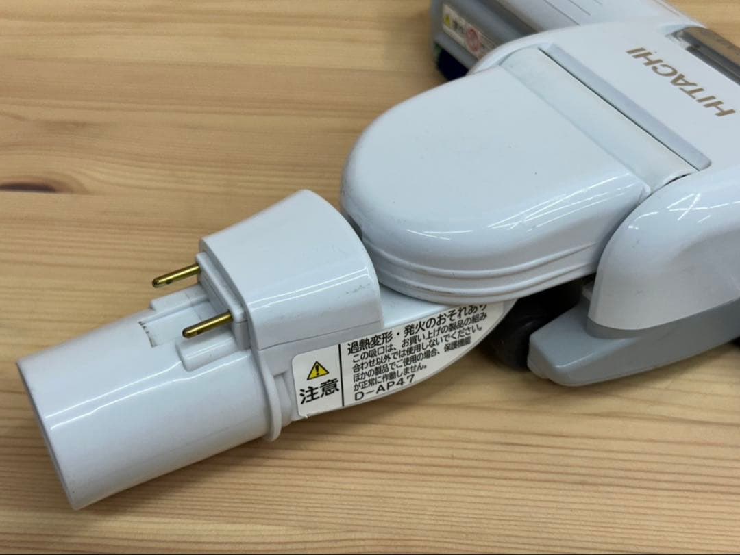 格安中古 動作保証 日立 掃除機 D-AP47 白 ホワイト 回転ブラシ ヘッド