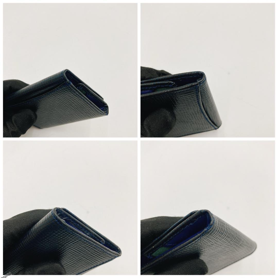 HERMES【エルメス】インクカードリッジケース レザー ネイビー