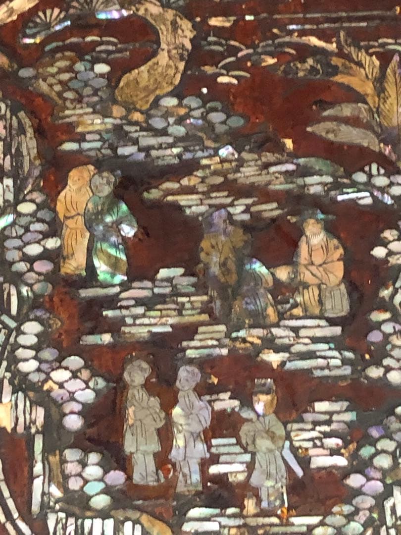 古格漂う唐物もしくは李朝の螺鈿細工文箱