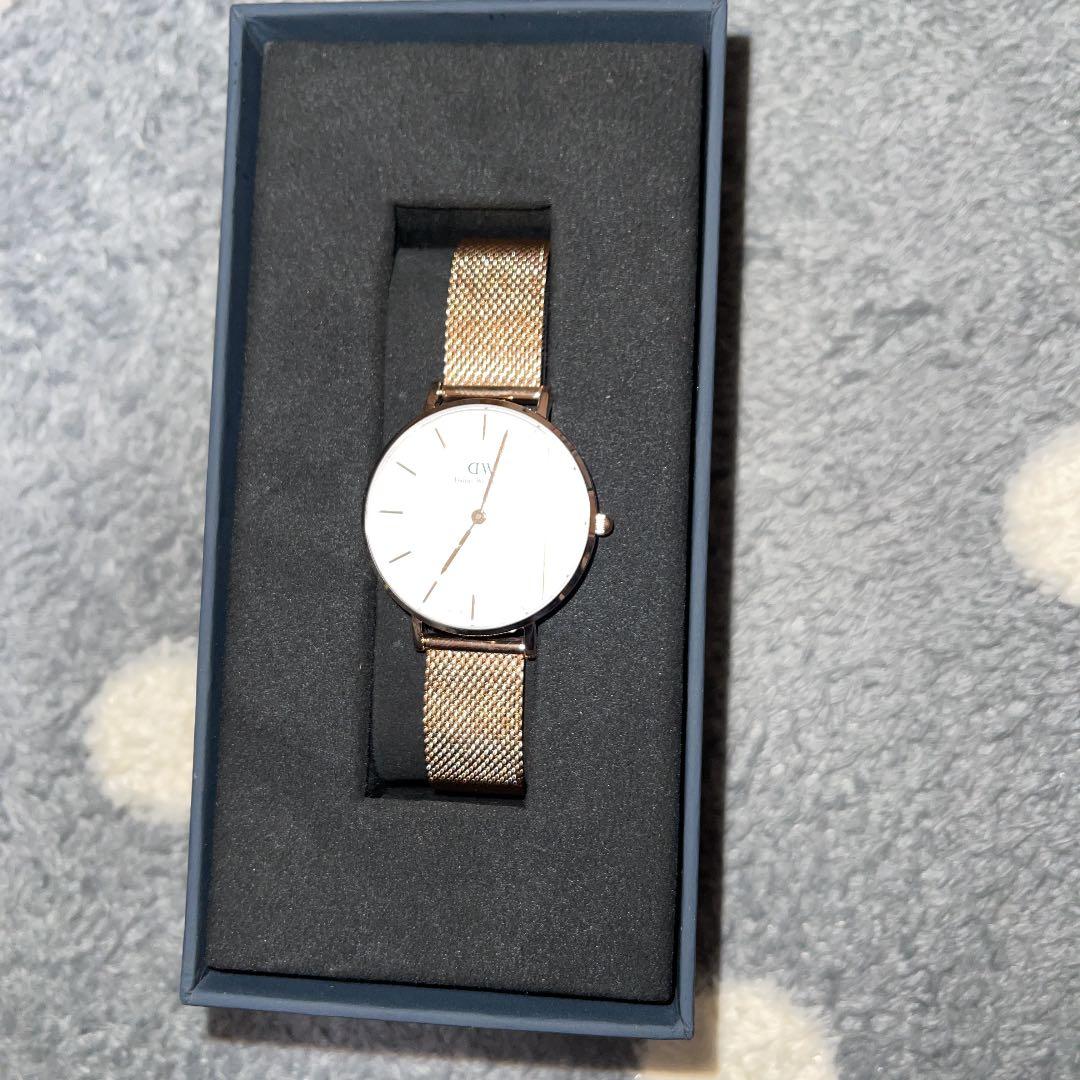 ママカリ】ダニエルウェリントンQUADRO MINI EVERGOLD Quadro Mini