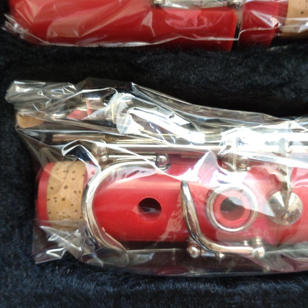 未使用【メンディーニ】クラリネット　レッド