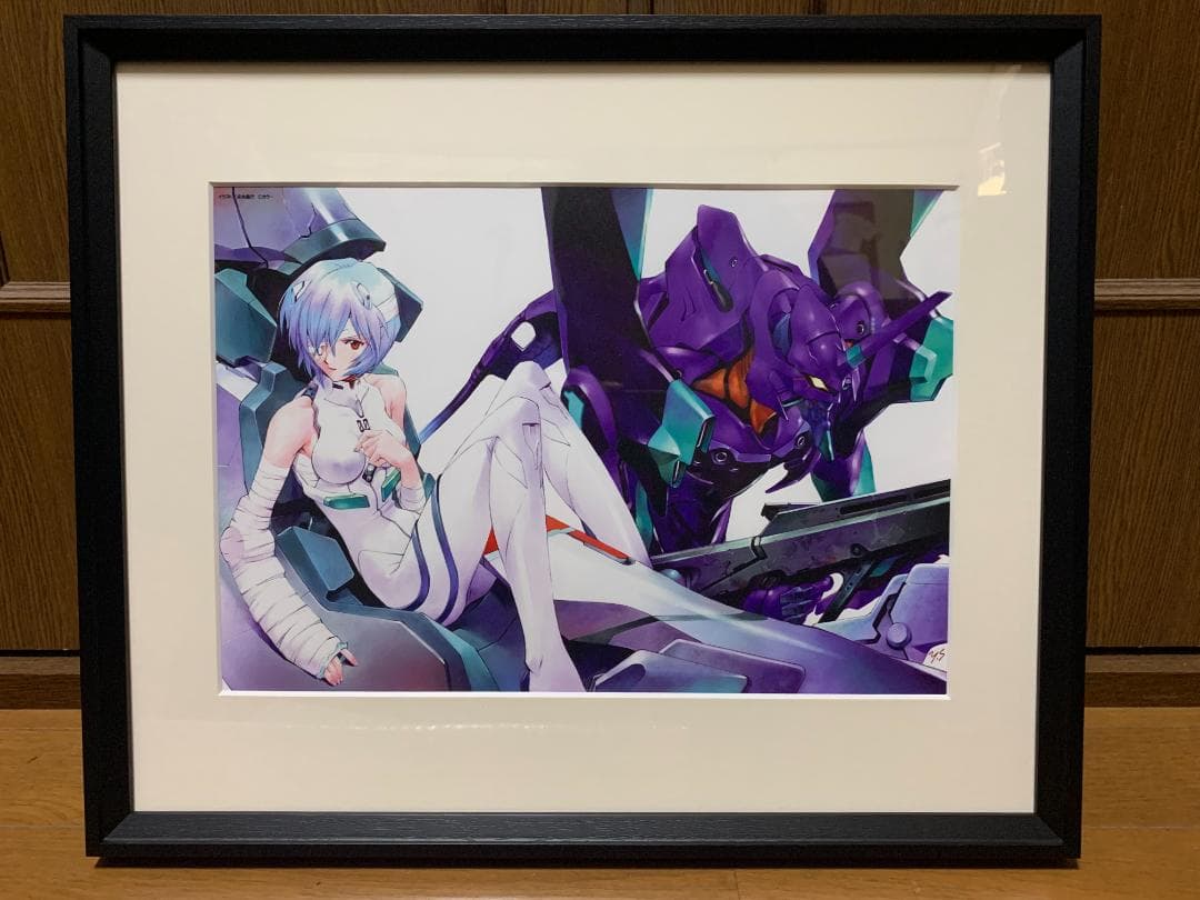 受注生産品】EVA STORE 貞本義行 複製原画 綾波レイ エヴァンゲリオン