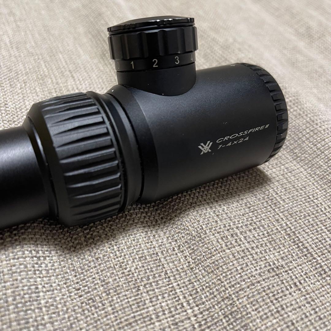 【実物】VORTEXクロスファイヤーII ライフルスコープ AR1-4×24