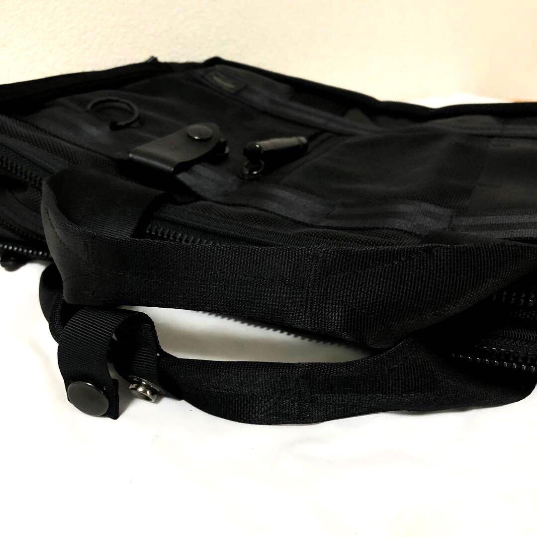 未使用級✨ポーターヒート ビジネスバッグ 3way 2層 A4可 マグライト 黒